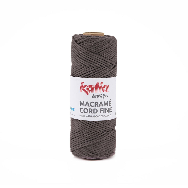 Katia Macramé Cord Fine - bruin 204