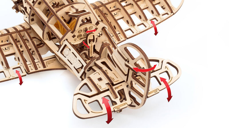 EWA houten 3D puzzel - Airplane