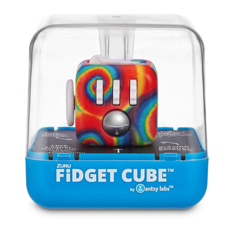 ZURU Fidget Cube - tie-dye rainbow