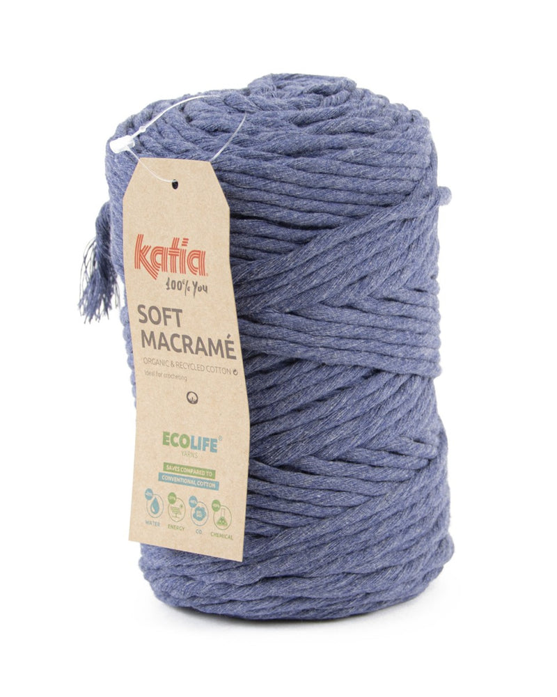 Katia Soft Macramé - licht jeans 505