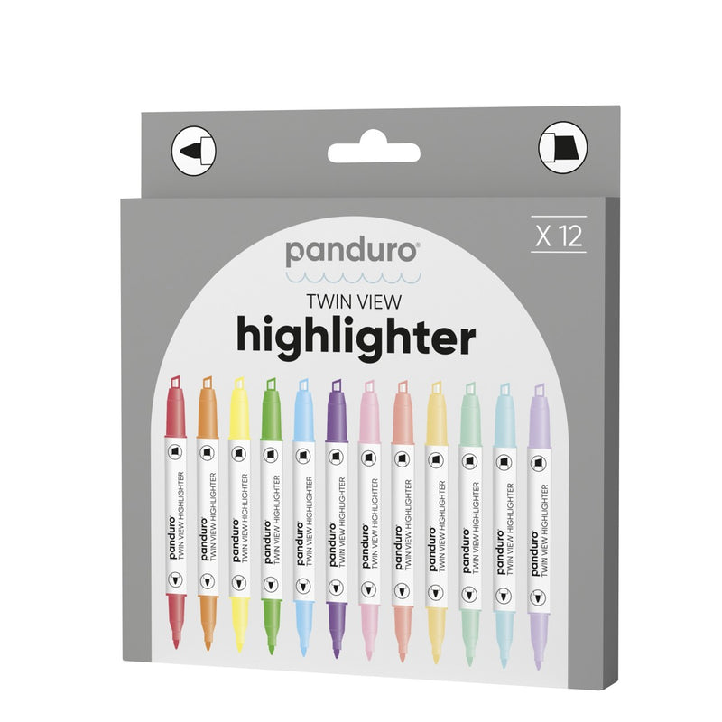 Panduro set highlighters met raampje