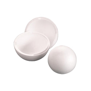 Piepschuim bal 2-delig - 15 cm