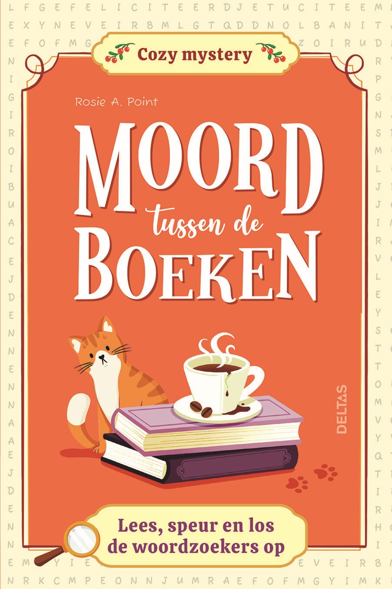 Puzzelboek - Cozy mystery - Moord tussen de boeken
