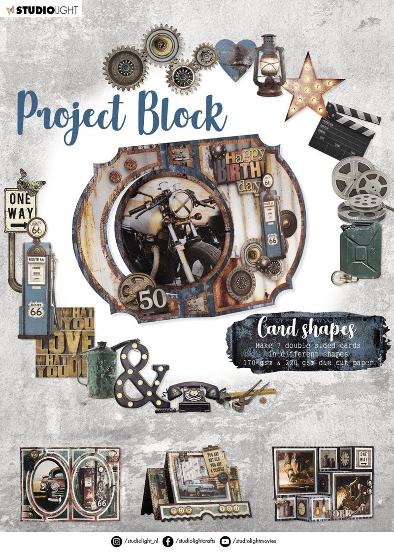 SL Essentials - Project block card shapes - Industrial nr. 06