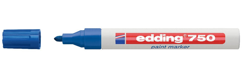 edding 750 gloss paint marker - 2 tot 4 mm - blauw