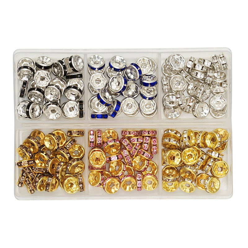 Spacers met strass-steentjes