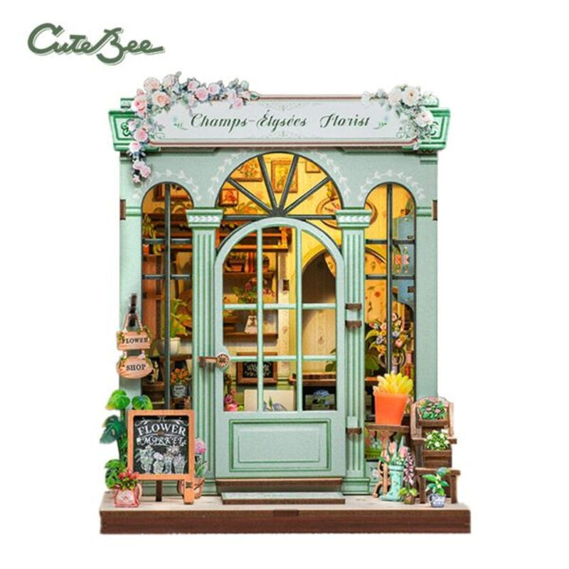 Cutebee miniatuur DIY kit - Champs-Élysées florist