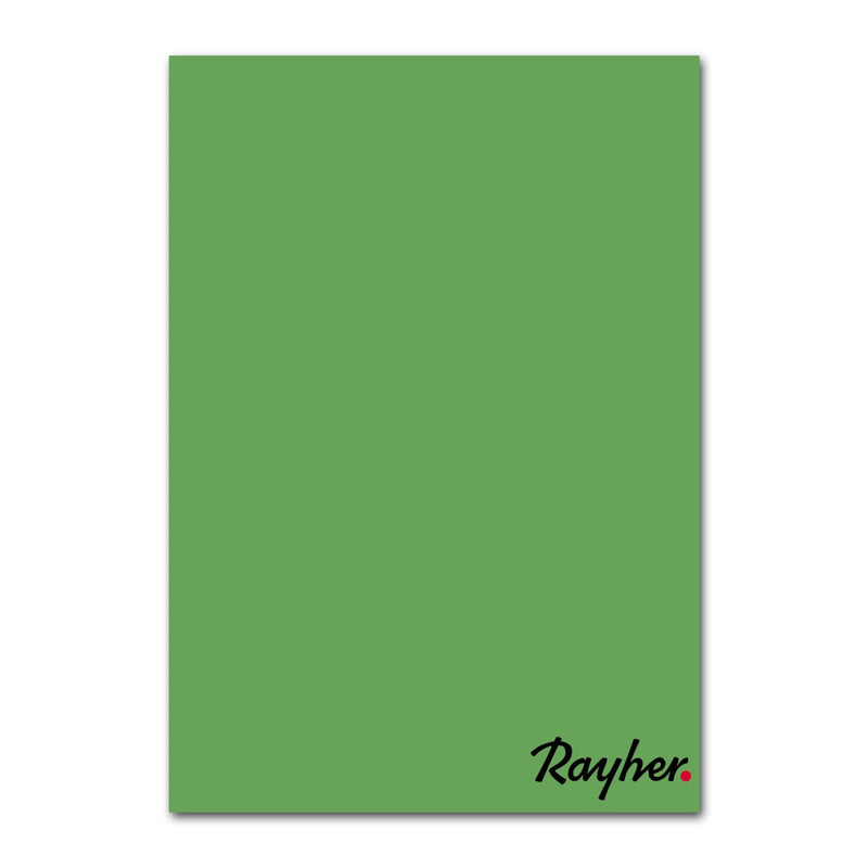 Crepla hobbyrubber - 20x30 cm - 2 mm - middengroen