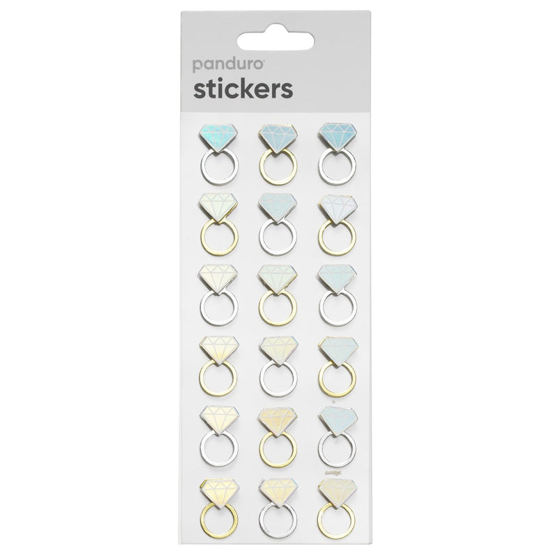 Stickers - 3D diamanten ringen