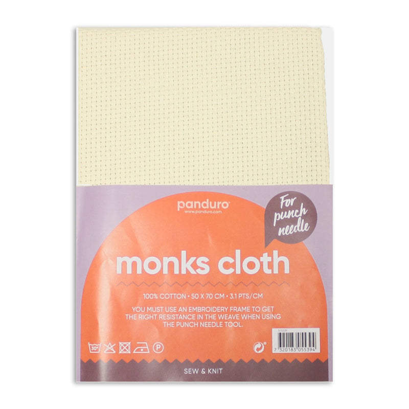 Monk's cloth- Punch needle stof 50x70 cm