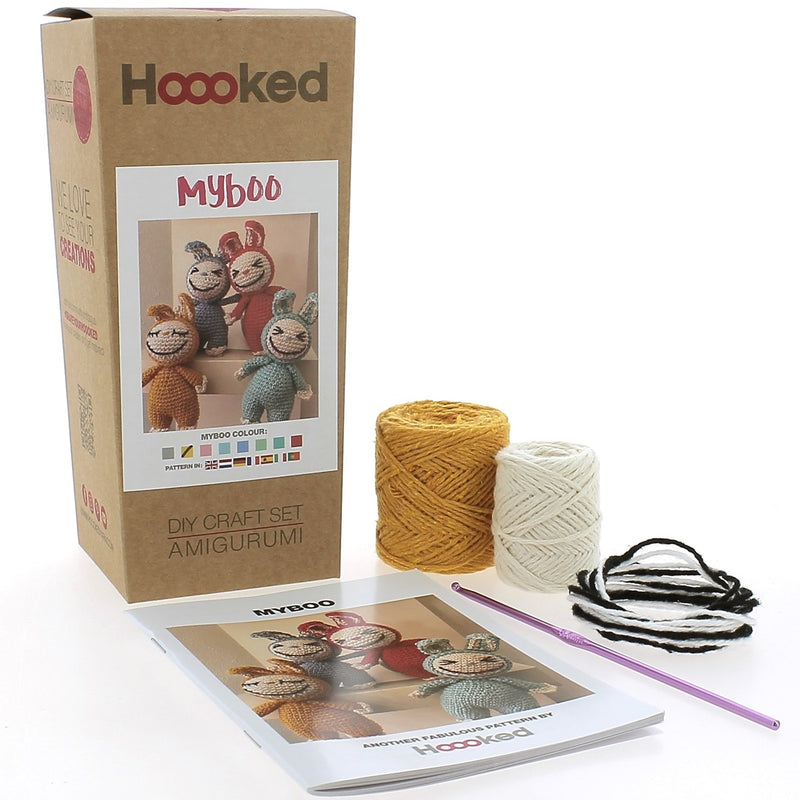 Hoooked DIY kit - MyBoo - curry