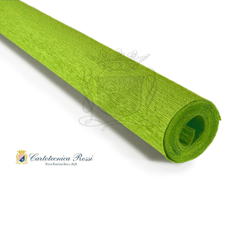 Crêpepapier - luxe kwaliteit - grasgroen