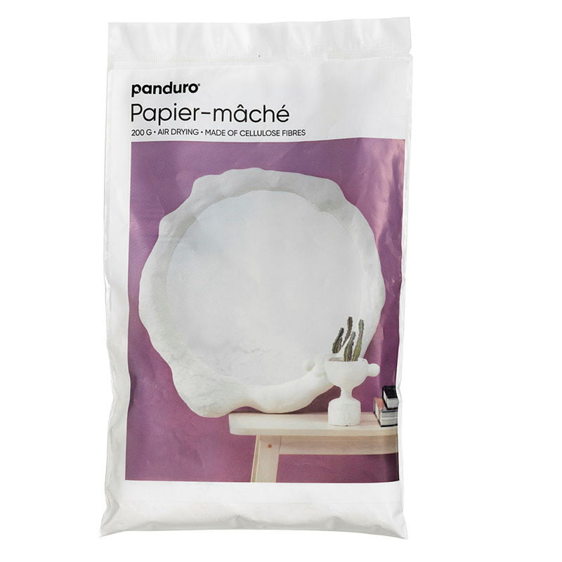 Panduro papier-maché pulp - 200 gram