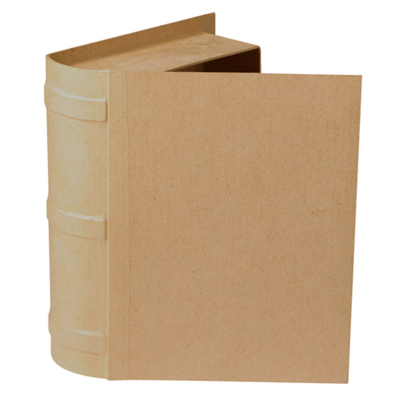 Papier-maché boek - 22,5 x 18 x 6 cm