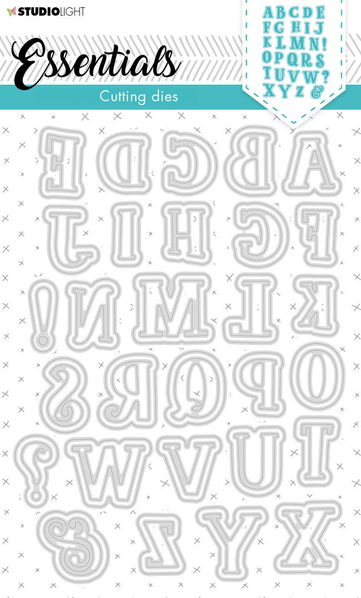 SL Essentials - cutting die - #78 - Alfabet chunky