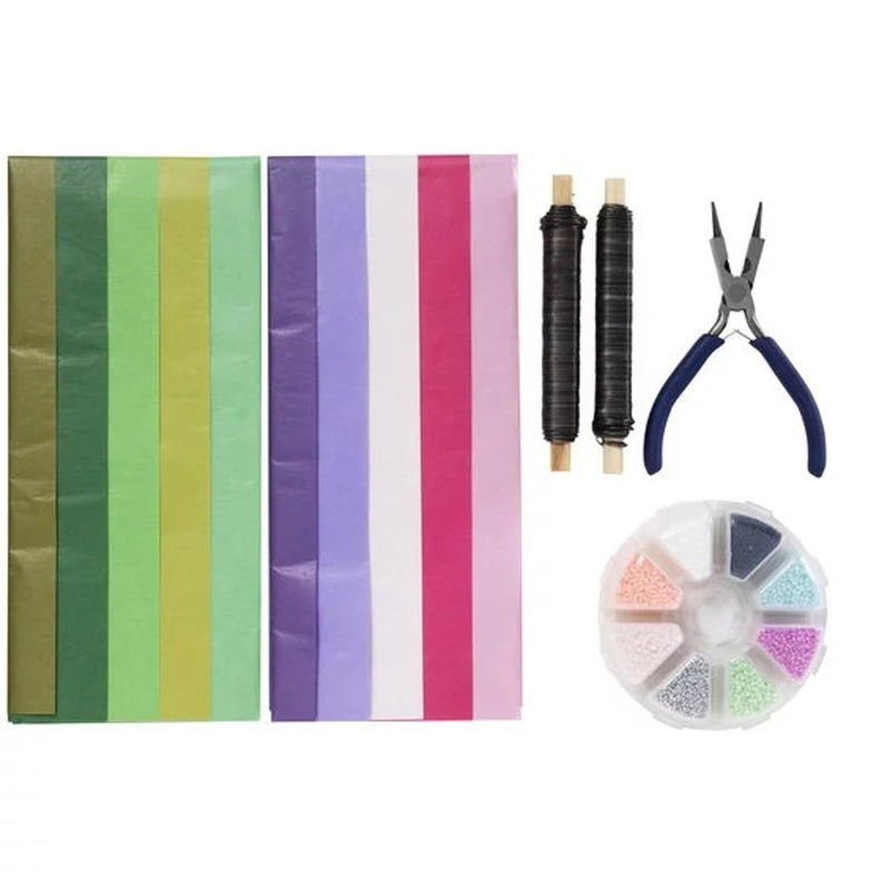 Panduro DIY kit - papieren bloemen - H.C. Andersen