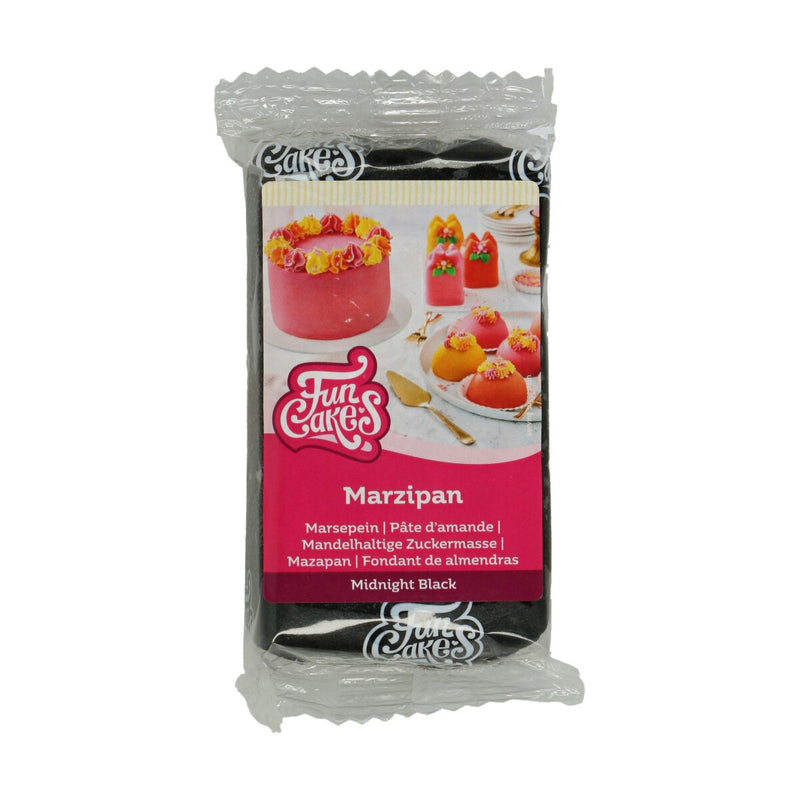 FunCakes marsepein - 250 gram - midnight black