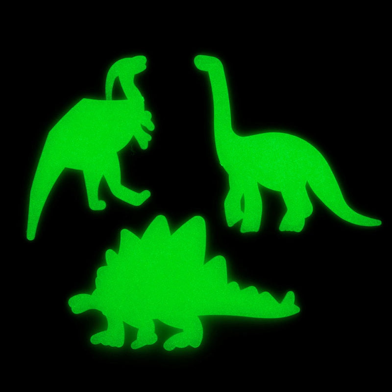 Stickers - glow in the dark - dinosaurus