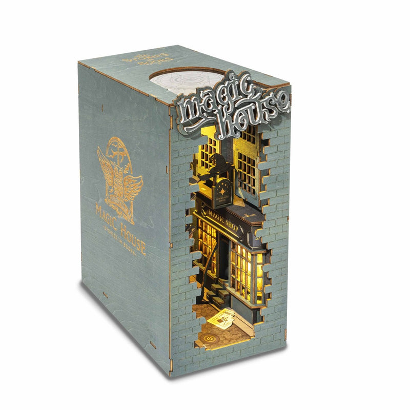 Robotime houten 3D puzzel - book nook - Magic House