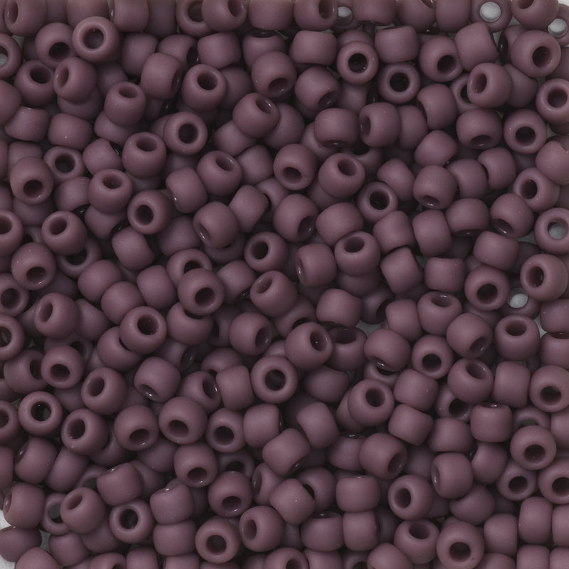 TOHO Round kralen - 11/0 - #52F aubergine mat