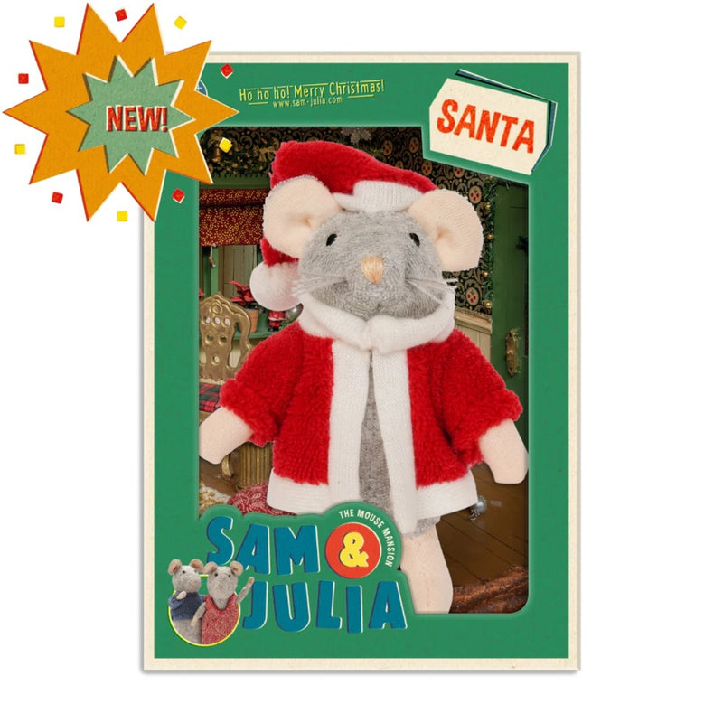 Het Muizenhuis - knuffeltje Kerstman