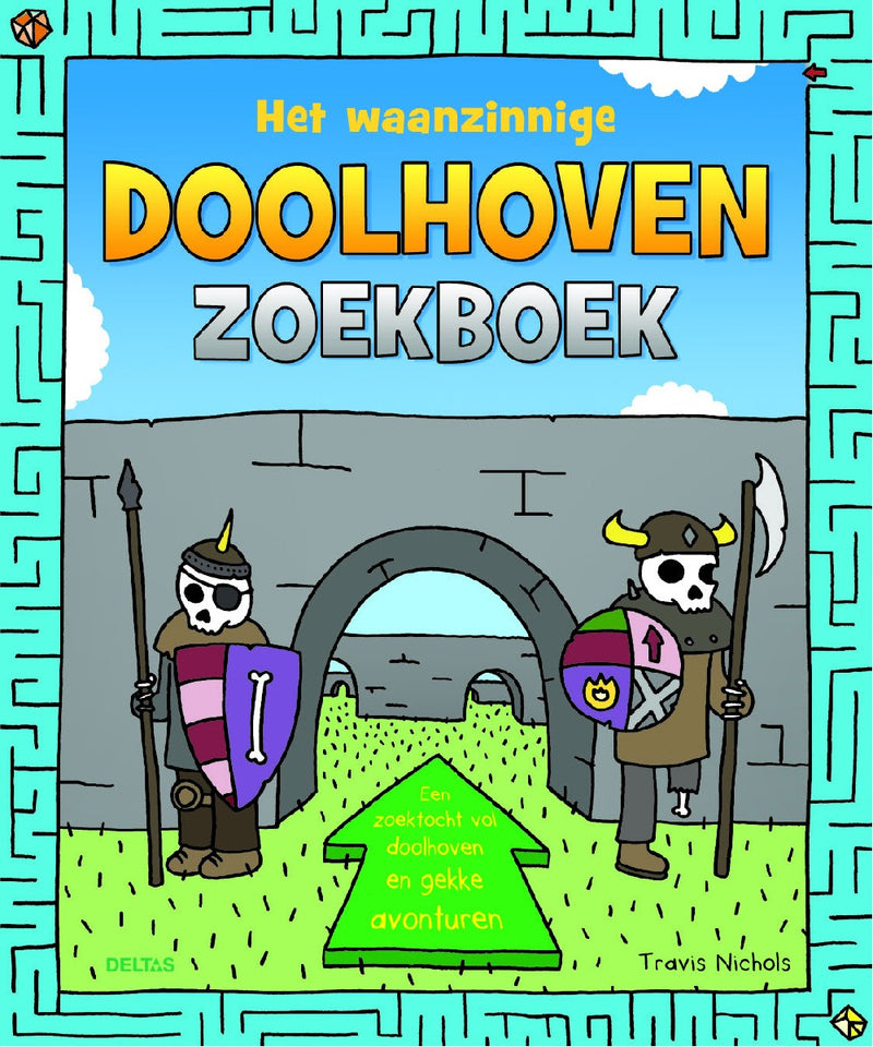 Boek - Het waanzinnige doolhoven zoekboek