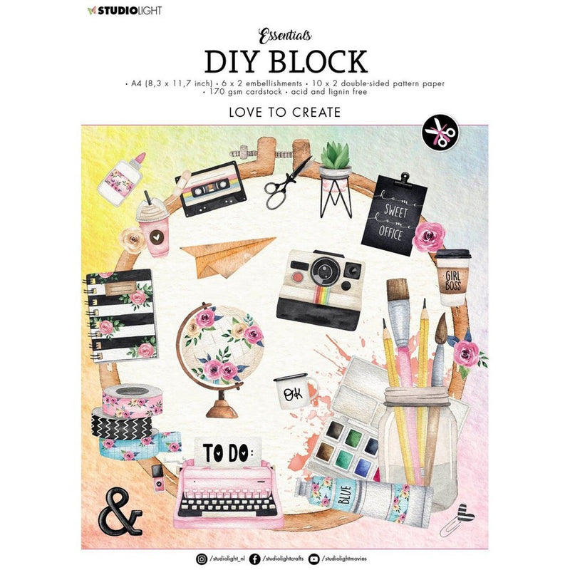 SL Essentials - DIY block - #16 - Love To Create