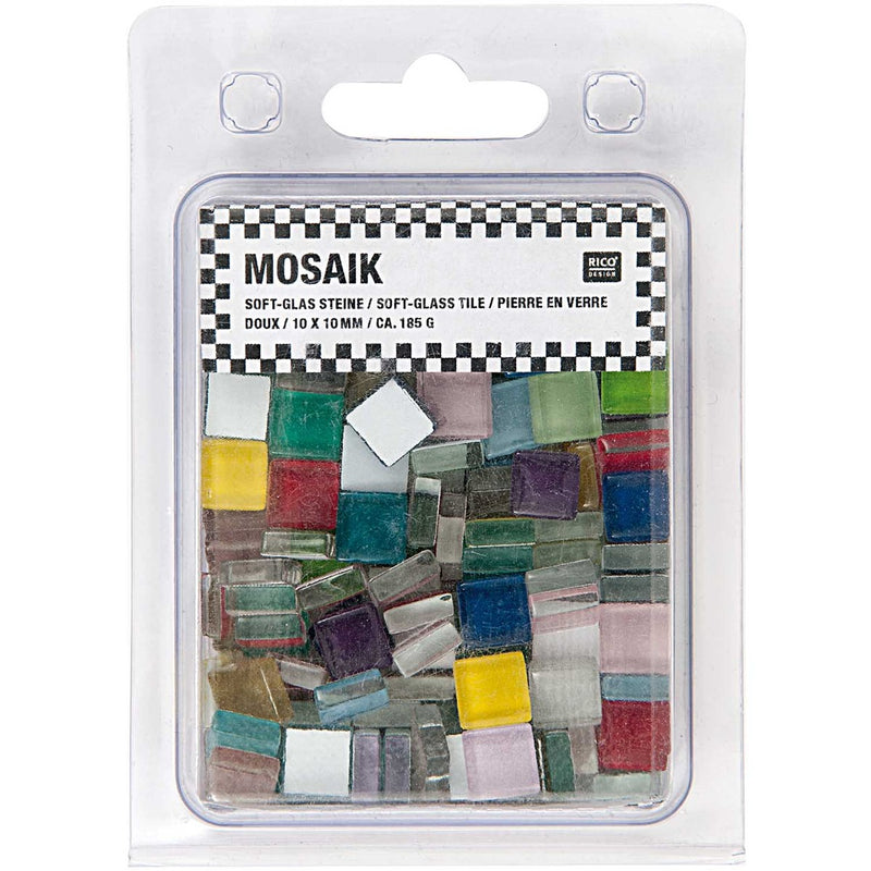 Rico Design mozaïeksteentjes - glas - mix