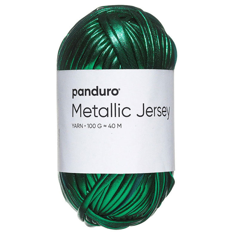 Panduro garen Metallic Jersey - groen