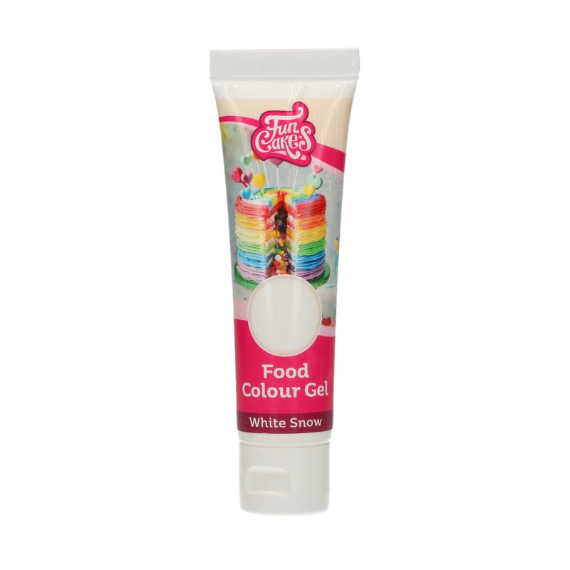 FunCakes FunColours food colour - gel - white snow