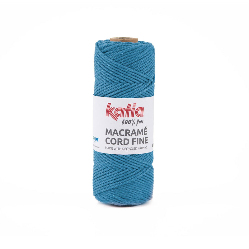 Katia Macramé Cord Fine - koningsblauw 210