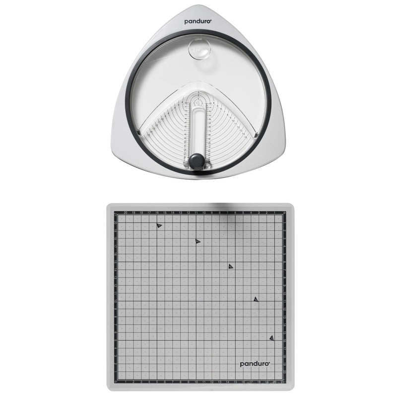 Cirkelsnijder met snijmat - 2,6 tot 15 cm