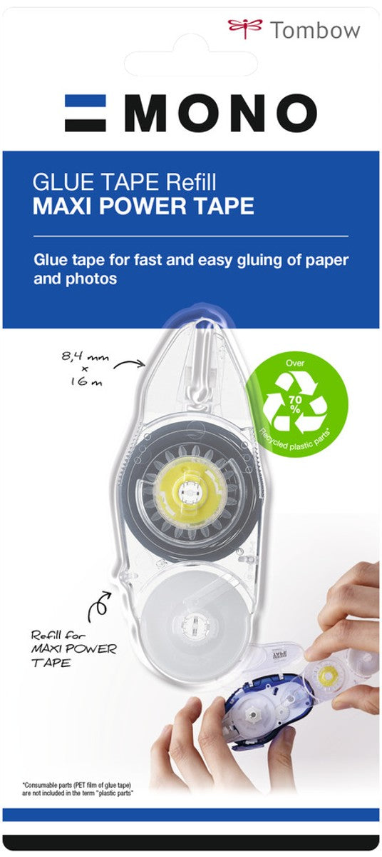 Tombow MONO maxi power tape - permanent - navulling