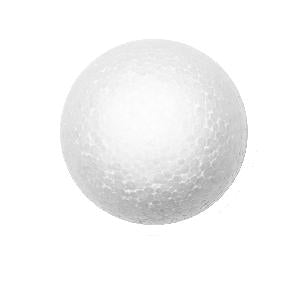 Piepschuim bal - 8 cm