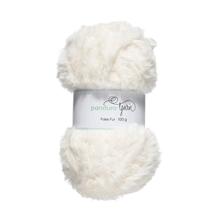 Panduro garen Fake Fur - wit