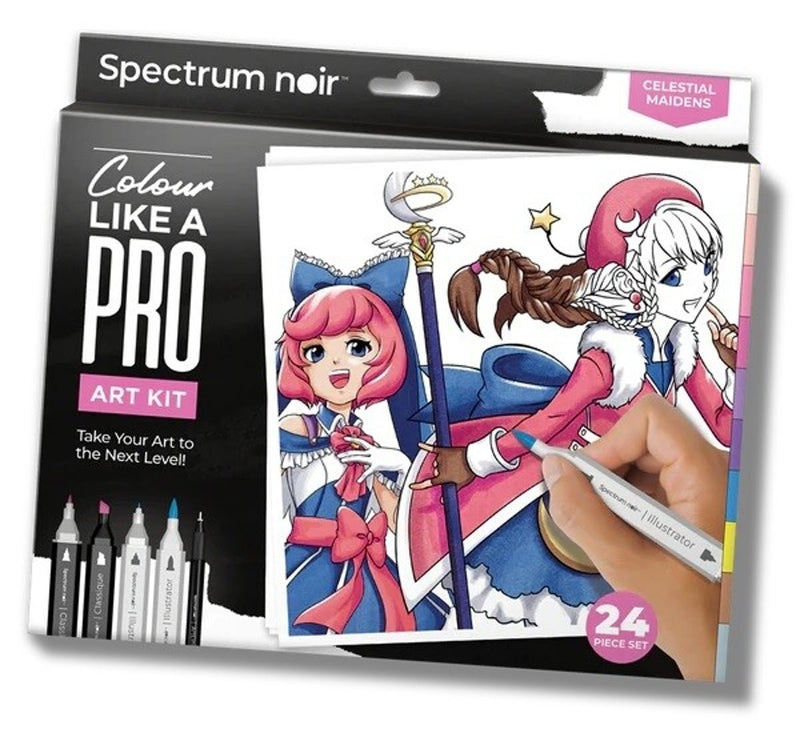 Spectrum Noir Colour Like A Pro Art Kit - Celestial Maidens
