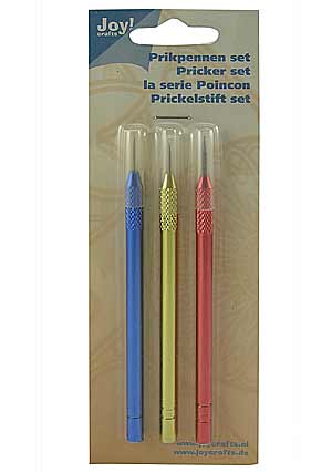 Prikpen set 3 stuks