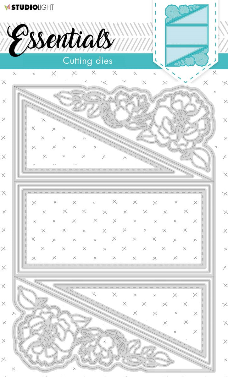 cutting die cardshape twisted gate - nr.399