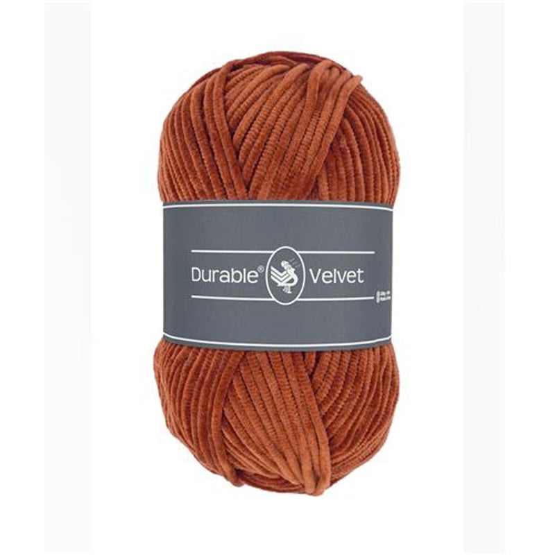 Durable Velvet garen - 100 gram - 2239 brick