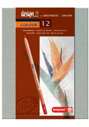 Bruynzeel Design - kleurpotloden - 12 stuks