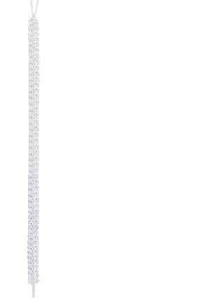 Nylon koord - 20 meter - 1 mm - wit