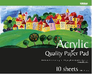 Panduro acrylblok - 10 vel