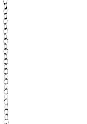 ketting 10 mm - 1 meter zilverkleurig
