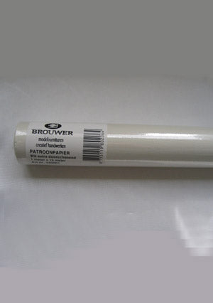 Patroonpapier 1x 10 meter- Wit