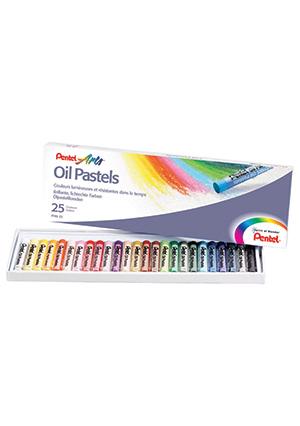 Pentel Oil Pastels - 25 kleuren
