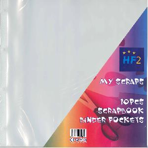 Insteekhoezen voor scrapbook ringband