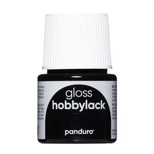Hobbylak glans - 45 ml - zwart