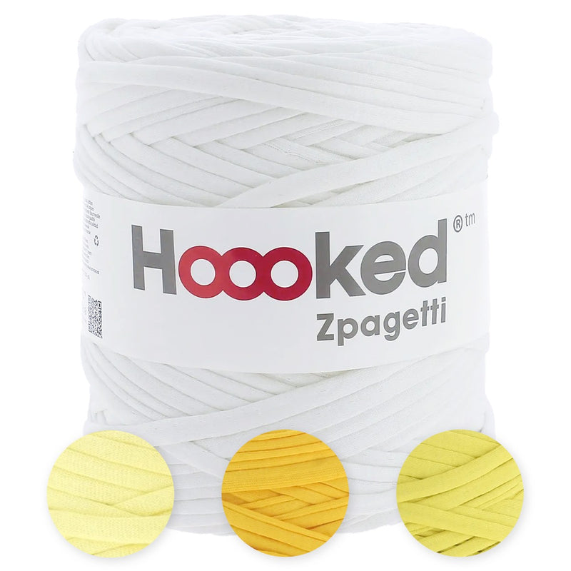 Hoooked Zpagetti - large - gele tint