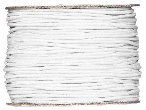 Elastisch band Ø1 mm/ 50 meter- Wit