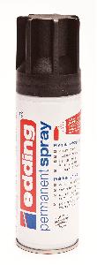 edding 5200 permanent spray - 200 ml - mat - zwart